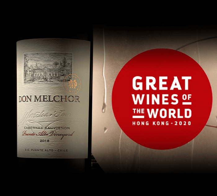 Don Melchor presente en Great Wines of The World
