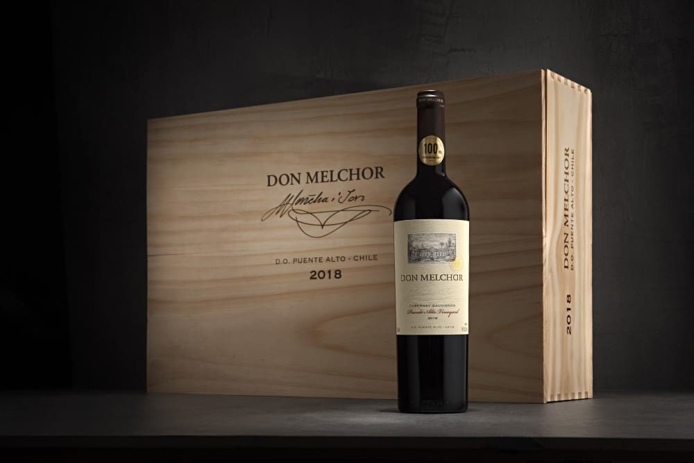 Don Melchor 2018 é um dos vinhos mais bem avaliados pela Vinous